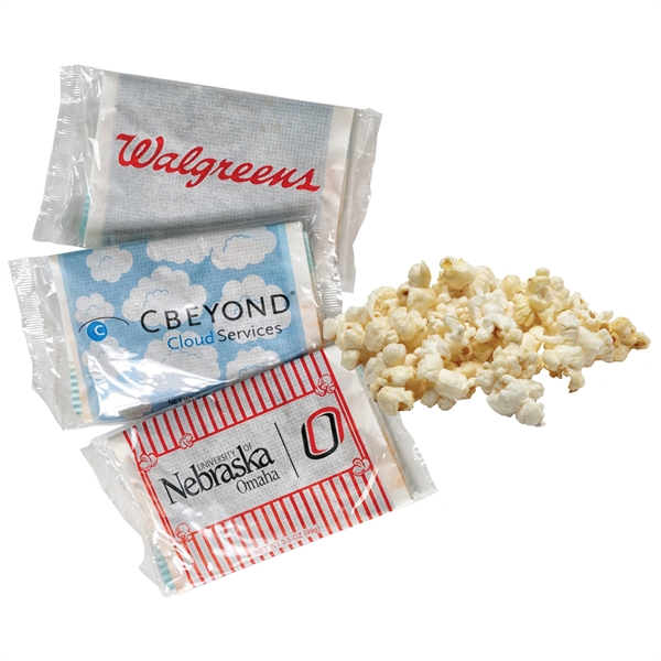 Custom Printed Single Microwave Popcorn Bag