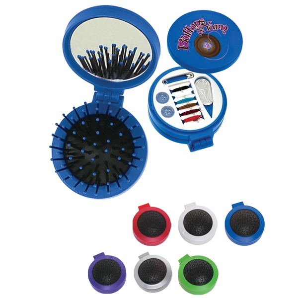 3-In-1 Brush With Sewing Kit - Image 1