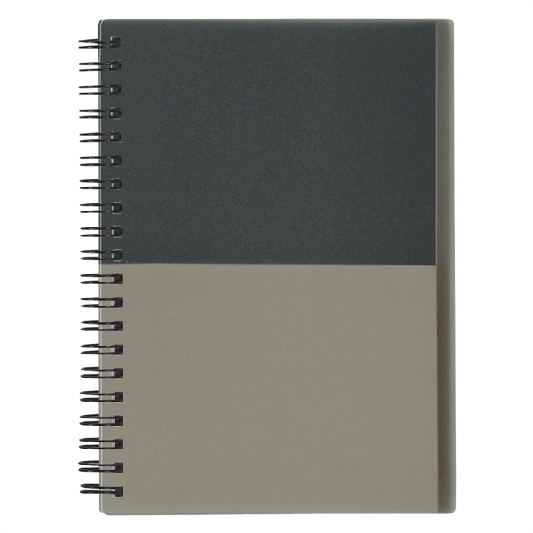 5" x 7" Two-Tone Spiral Notebook - Image 8