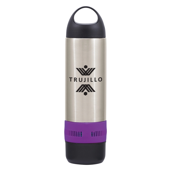 11 Oz. Stainless Steel Rumble Bottle With Speaker - Image 39