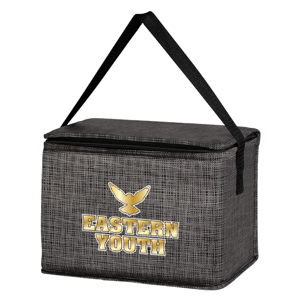Non-Woven Crosshatched Lunch Bag - Image 11