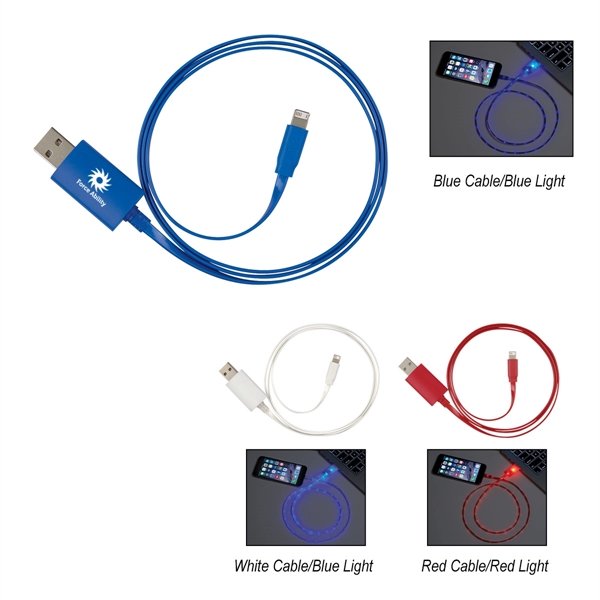 2-In-1 Light Up Charging Cable - Image 1