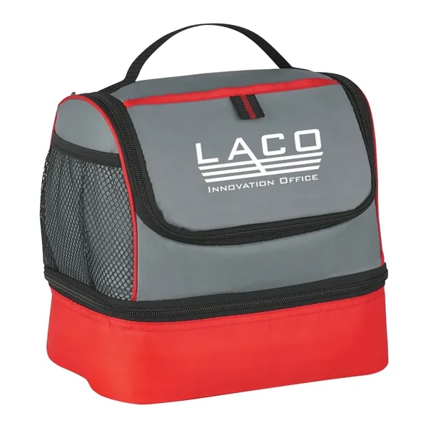 Two Compartment Lunch Pail Bag - Image 10