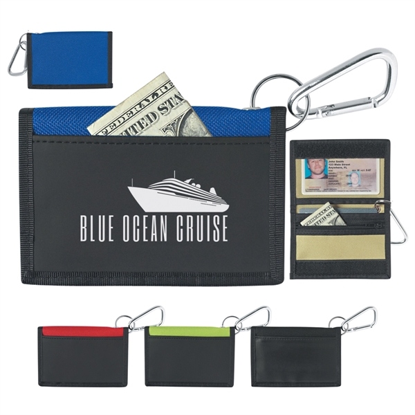 Wallet With Carabiner - Image 1