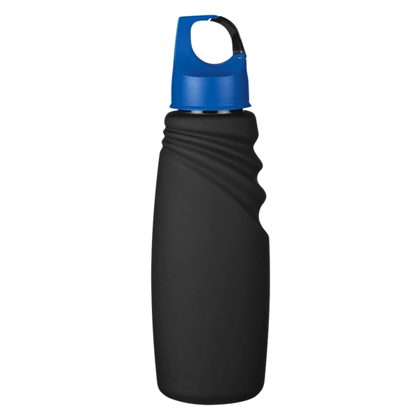 24 Oz. Matte Finish Crest Carabiner Sports Bottle - Image 7