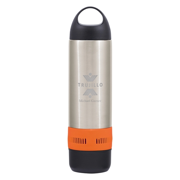 11 Oz. Stainless Steel Rumble Bottle With Speaker - Image 40