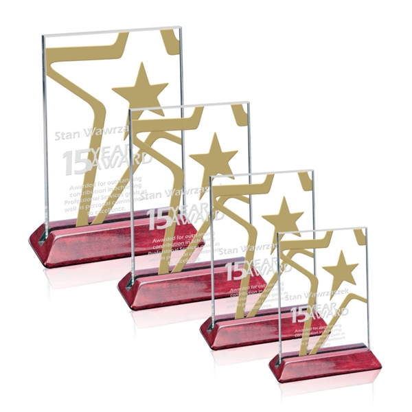 Renfrew Vertical Award - Starfire/Rosewood - Image 1