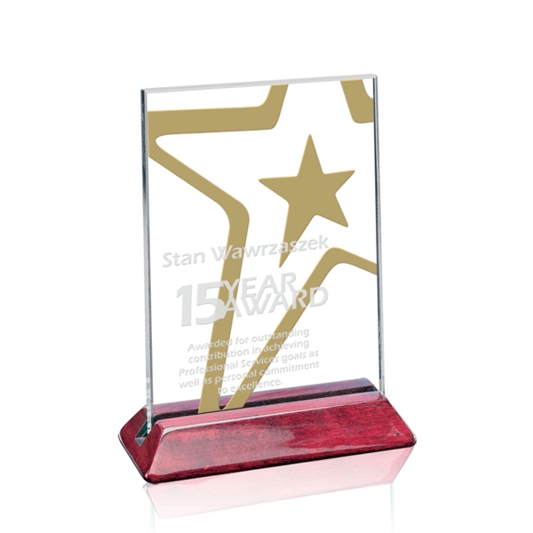 Renfrew Vertical Award - Starfire/Rosewood - Image 2