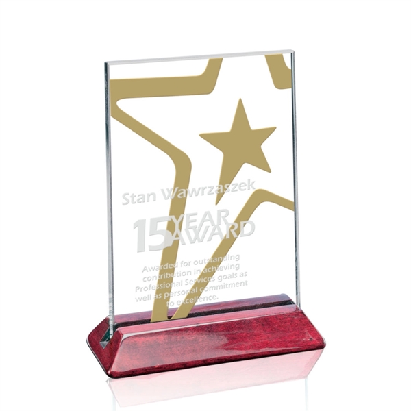 Renfrew Vertical Award - Starfire/Rosewood - Image 3