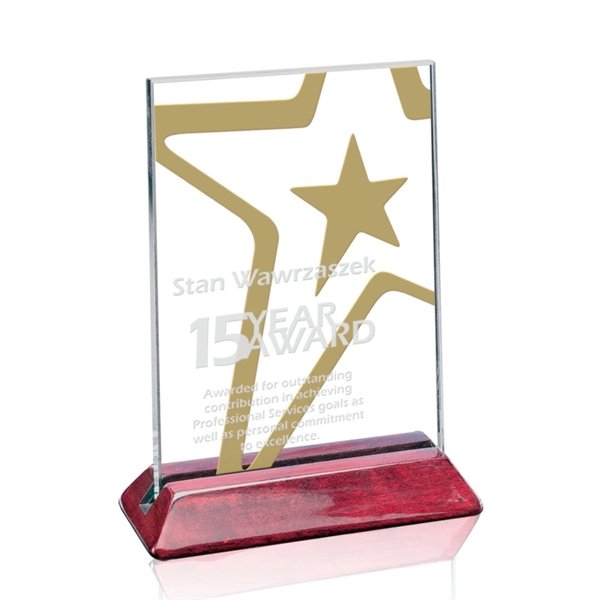 Renfrew Vertical Award - Starfire/Rosewood - Image 4