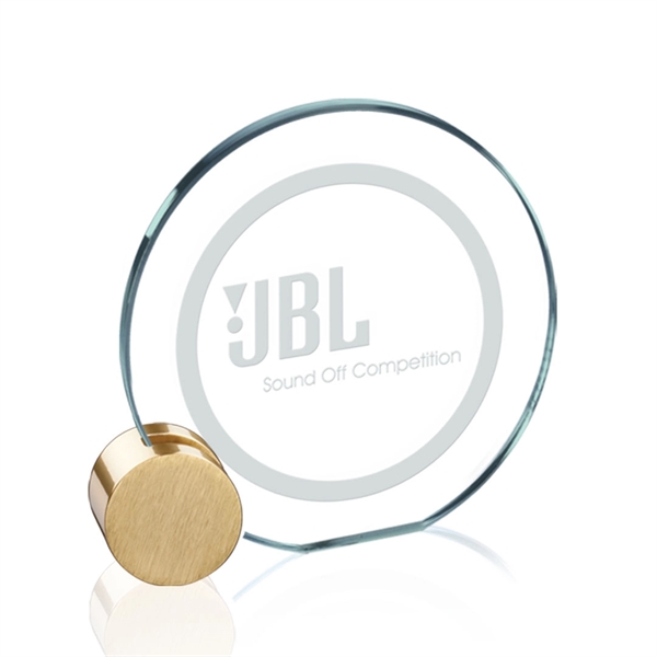 Verdunn Award - Jade/Gold Circle - Image 2