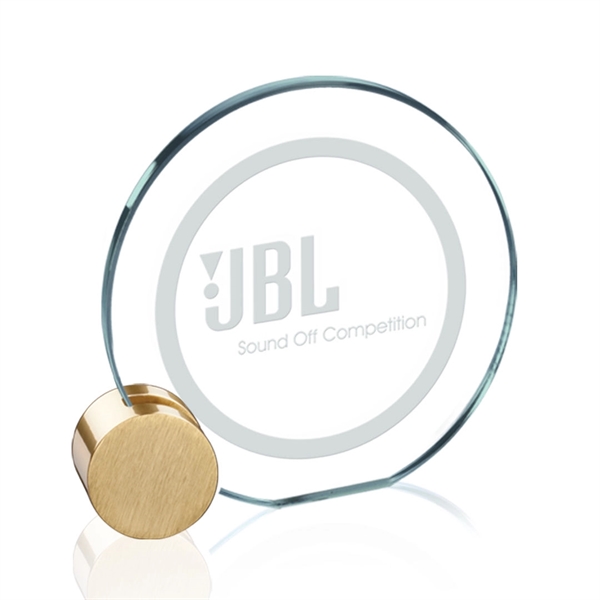 Verdunn Award - Jade/Gold Circle - Image 3