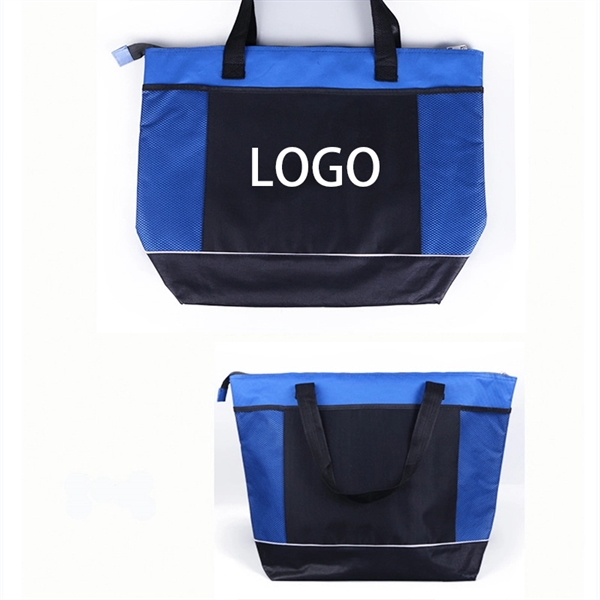 Shopping Cooler Select Zippered Tote Bag     - Image 2