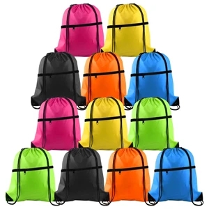 Best 210D Drawstring Backpack With Zipper Pocket