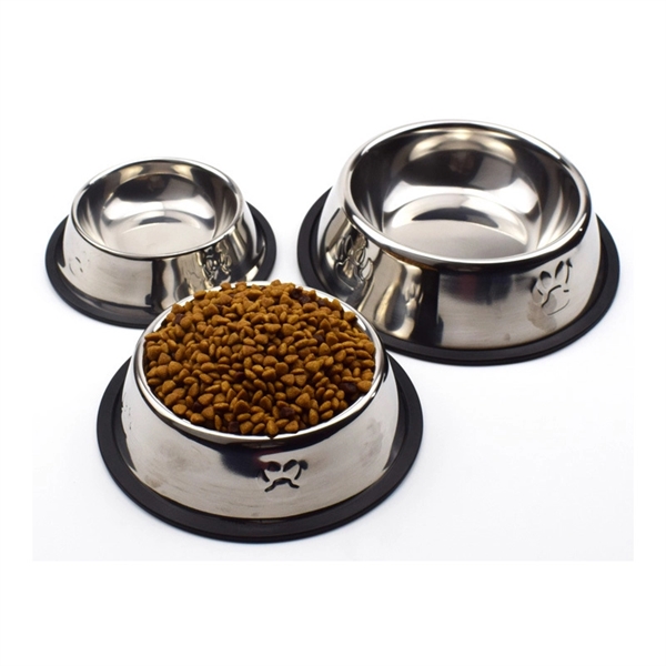 Stainless Steel Pet Dog Bowl MOQ 100PCS
