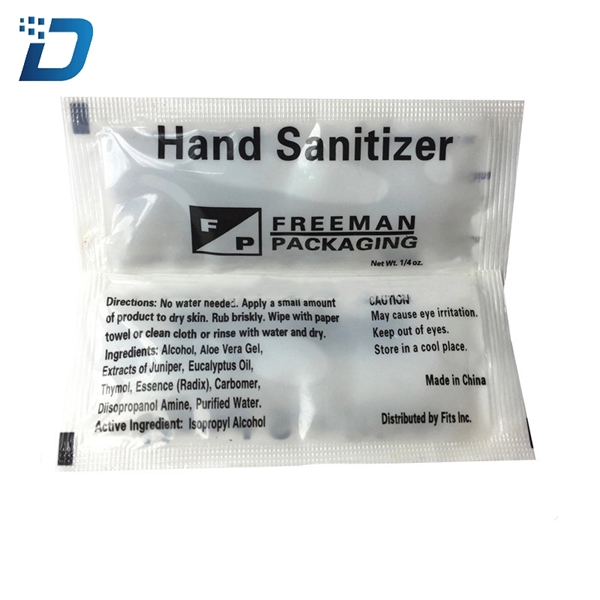 1/4oz Disposable Water-Free Hand Sanitizer - Image 2