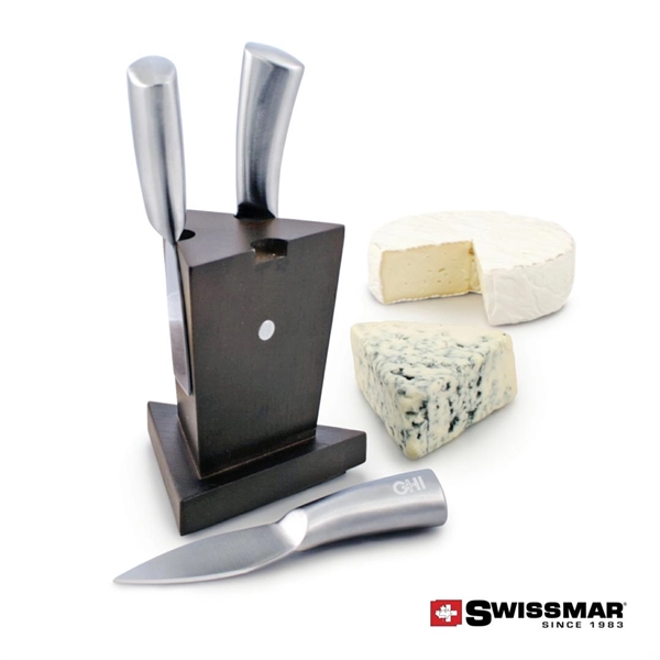 Swissmar® Mini Cheese Knife Block - 3pc