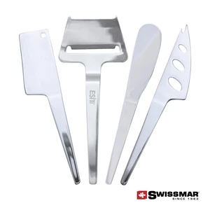 Swissmar® Slim-Line Cheese Knife Set - 4pc