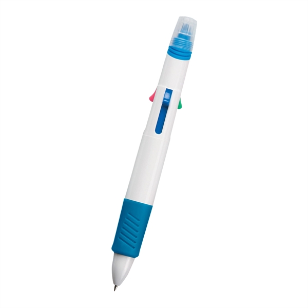 Quatro Pen With Highlighter - Image 6
