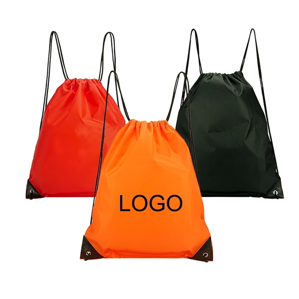 Multicolor Drawstring Backpack Bag - Image 1