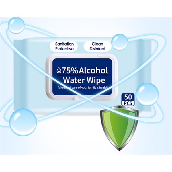 50pcs a bag 75% alcohol wipes - Image 3