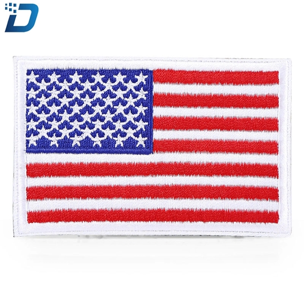 American Flag Embroidery Emblems Stickers - Image 4