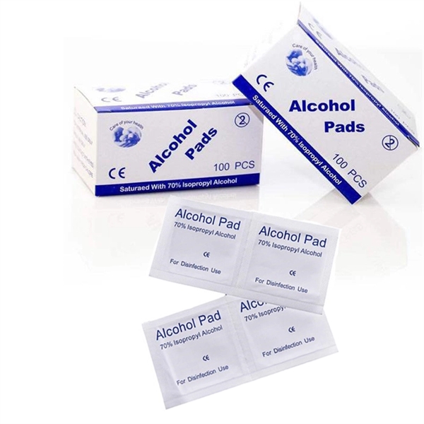 Disposable Cotton Alcohol Pads - Image 1