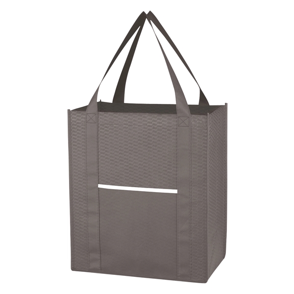 Non-Woven Wave Shopper Tote Bag - Image 15