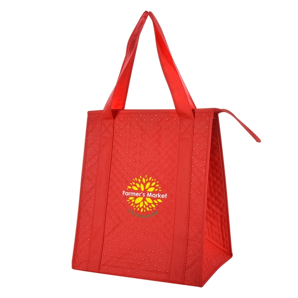 Dimples Non-Woven Cooler Tote Bag - Image 18