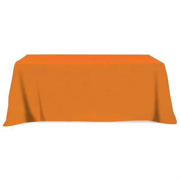 Flat Poly/Cotton 4-sided Table Cover - fits 8' table - Image 10