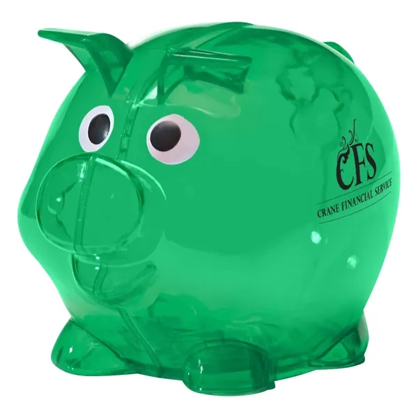 Mini Plastic Piggy Bank - Image 9