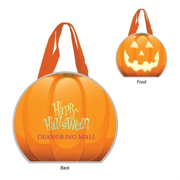 Reflective Halloween Pumpkin Tote Bag - Image 9
