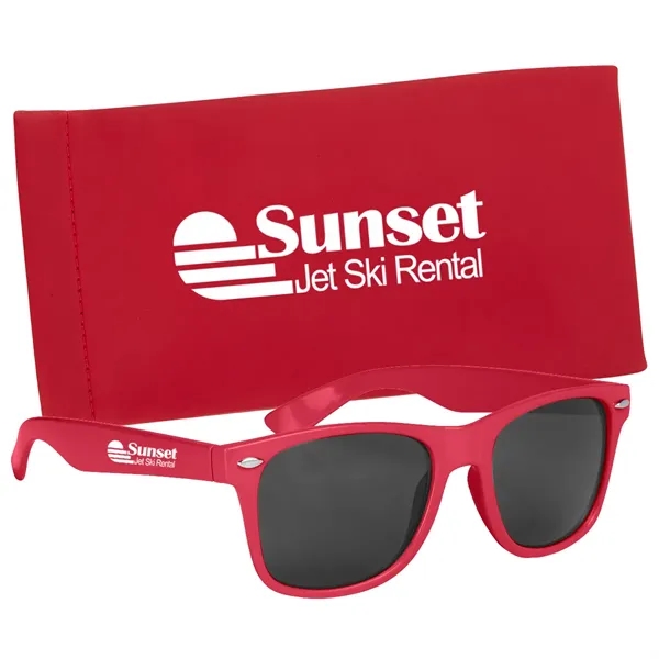Malibu Sunglasses With Pouch - Image 14