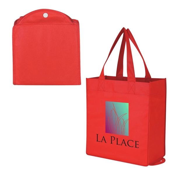 Non-Woven Foldable Shopper Tote Bag - Image 15