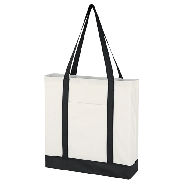 Non-Woven Tote Bag with Trim Colors - Image 9