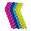 Reusable Flexible  Silicone Drinking Straws