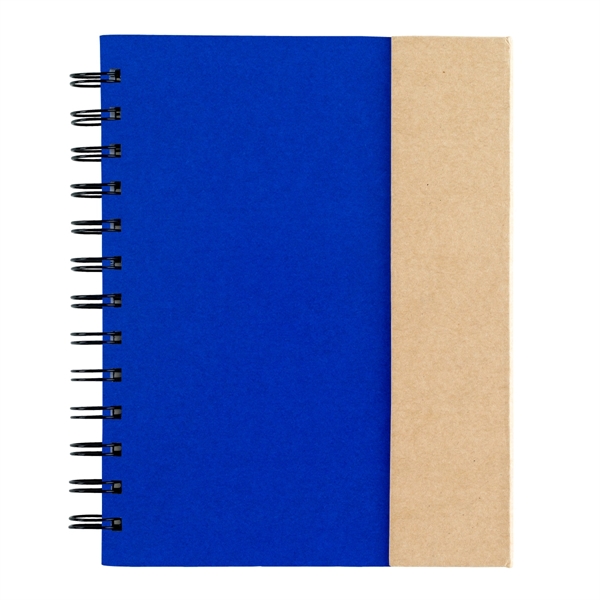 Spiral Notebook with Sticky Notes and Flags - Image 8