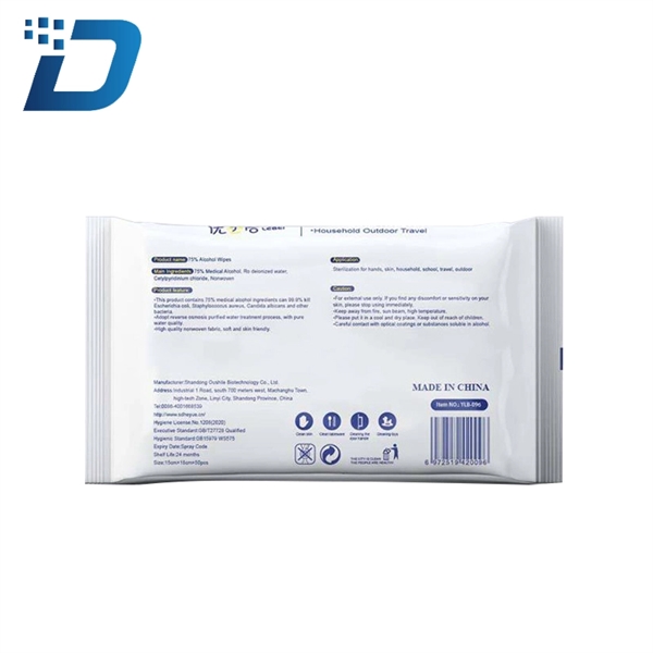 Alcohol Disinfection Wipes - Image 2