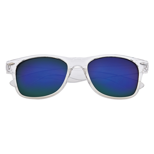 Crystalline Mirrored Malibu Sunglasses - Image 13