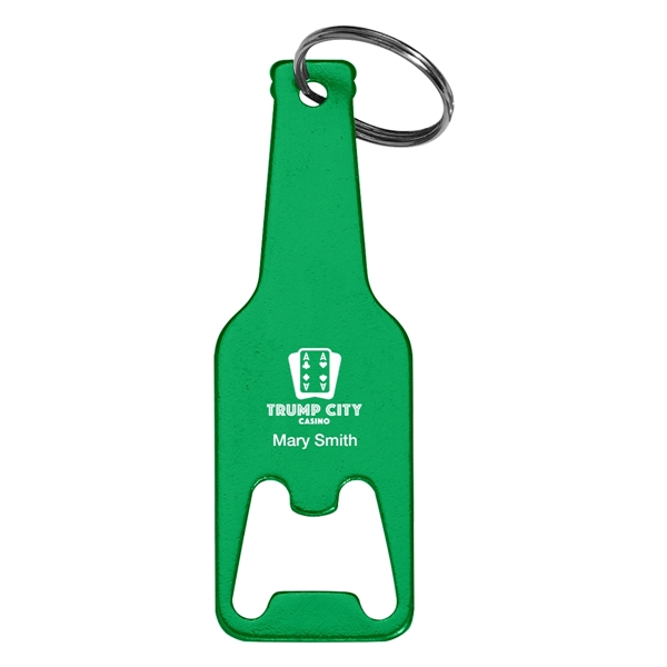 Bottle Shaped Opener Key Tag - Image 12