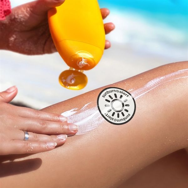 Sunburn Alert UV Color-Changing Sticker With Custom Pack - Image 3