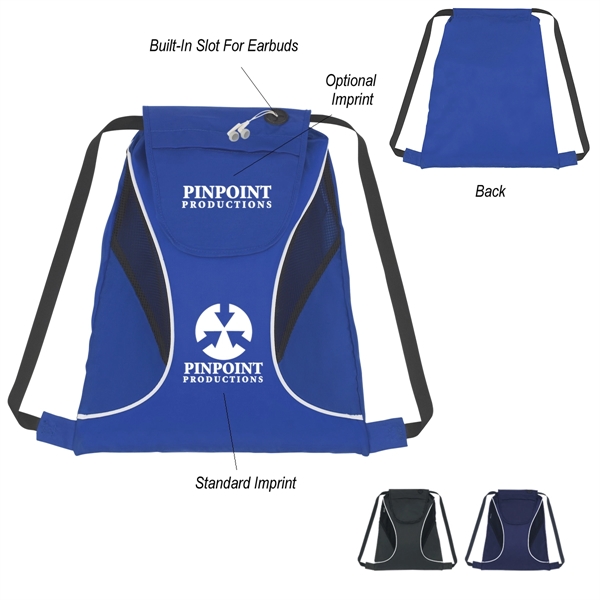 Sports pack with mesh sides - Image 1