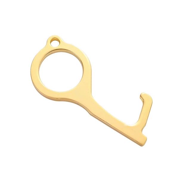 Portable Door Opener Keyring Non Touch Elevator Button Tool - Image 1