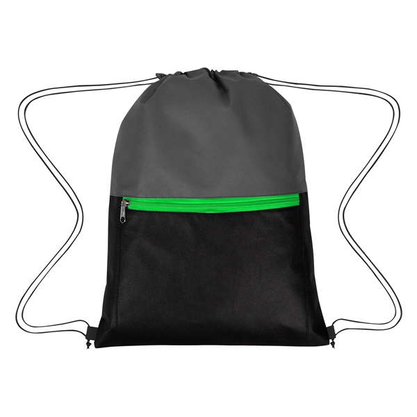 Triad Non-Woven Drawstring Bag - Image 4