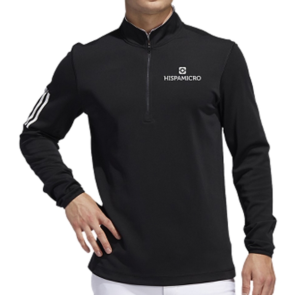 Adidas 3 Stripe Midweight Sweatshirt - Image 1