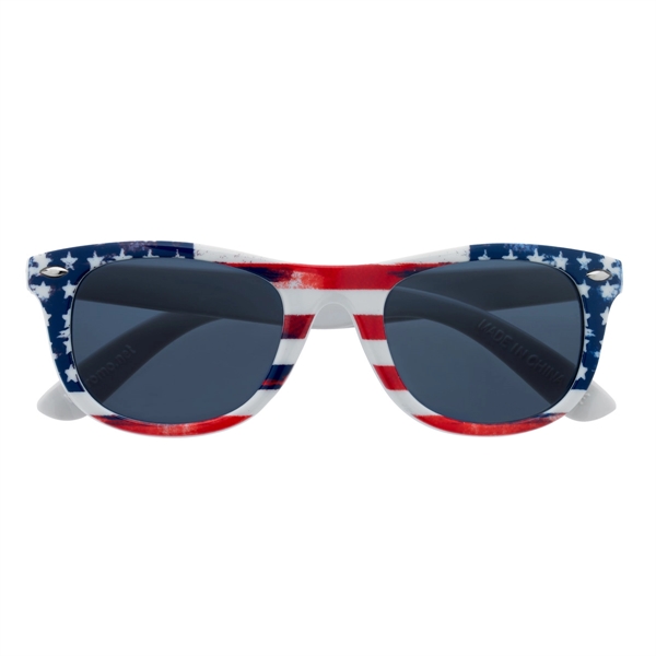 Patriotic Malibu Sunglasses - Image 1