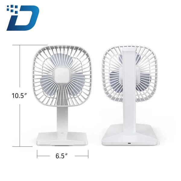 Adjustable Fan with Mobile Phone Stand - Image 3