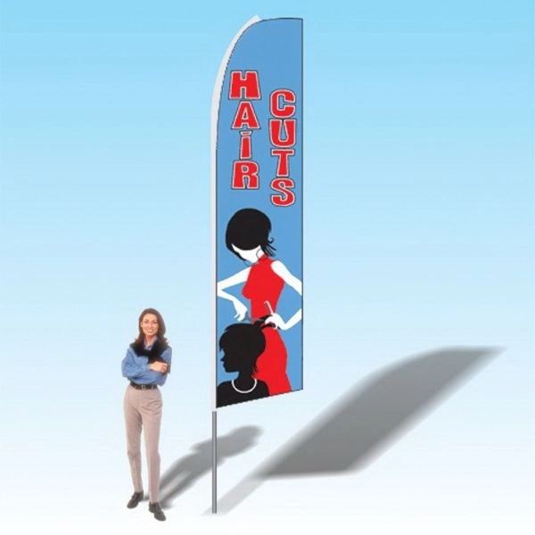 15ft. Advertising Banner Flag - Services - Image 1