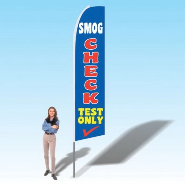 15ft. Advertising Banner Flag - Cars/Auto