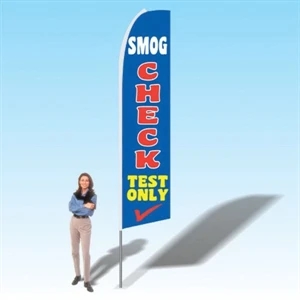 15ft. Advertising Banner Flag - Cars/Auto